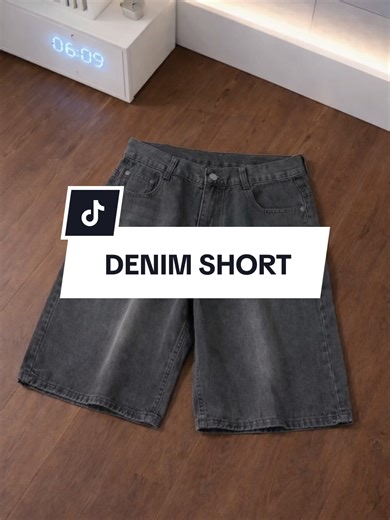 👖 DENIM SHORT Keep it classic with our denim short 🔥 — durable denim fabric, comfortable fit, and a versatile style perfect for casual or streetwear outfits. A timeless essential for everyday wear. #denimshort #jeanshort #mensdenimshort #casualdenimshort #streetwearshort