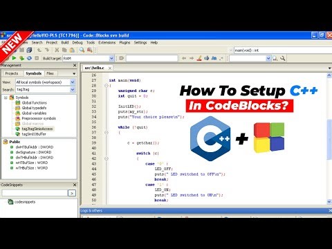 How To Setup C++ In CodeBlocks | CodeBlocks Ma C++ Setup Karna Ka Tarika | CodeBlocks In Windows