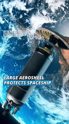 77K views · 583 reactions | An Inflatable Decelerator – a type of heat shield – is being tested and sent to space. The benefits of its expansion are that it can be larger than the shroud of the rocket. The heat shield could be used on missions to Mars and Venus and return to Earth. | Interesting Engineering | Facebook