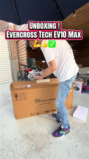 Trottinette Électrique Evercross EV10 Max Grande Autonomie