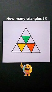How many triangles ?? 🤔🤔 | Brainy Math
