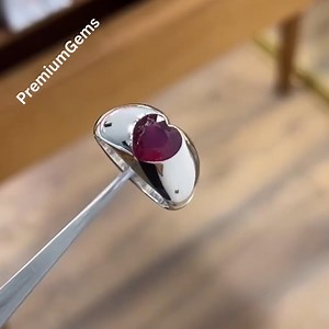 Natural African Ruby Handmade Sterling Silver 925 African Ruby Ring - Etsy