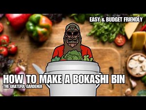 DIY Bokashi Compost Bin Tutorial | Easy Indoor Composting for Better Soil