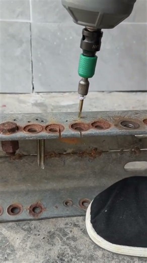 How to Easily Drive Self Tapping Screws into Solid Steel Plates