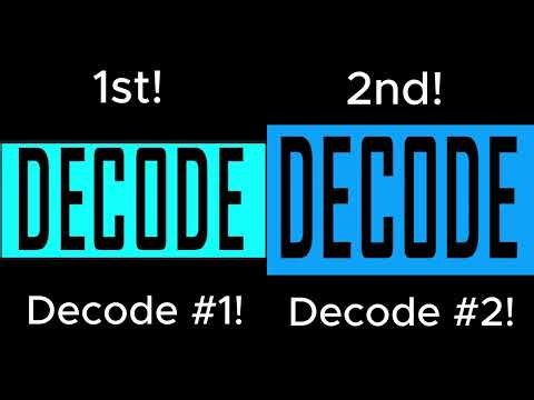 Decode: Comparison!