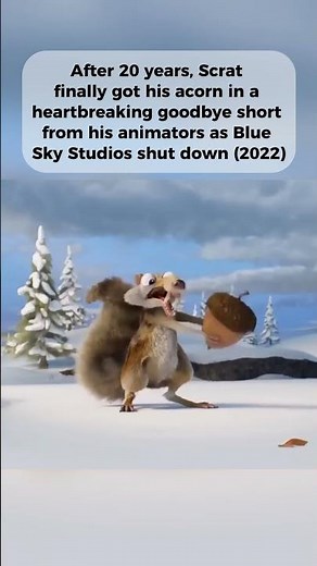 Scrat Finally Gets His Acorn After 20 Years!