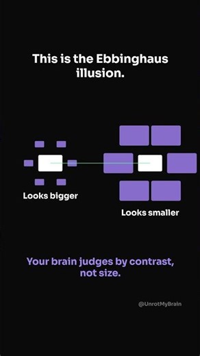 This Size Trick Breaks Everyone's Brain #neuroscience #psychology