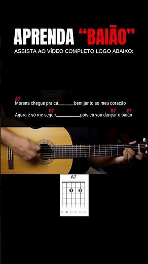 How to Play Baião by Luiz Gonzaga on the Guitar | Step-by-Step Lesson for Beginners