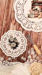 6K views · 60 reactions | ✨ Paper Doilies Meet The Home Baker Magic!...