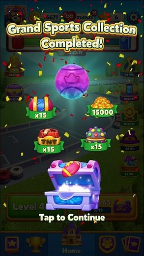 Royal Match - Grand Sports Collection Completed! - after level 4610 #royalmatchgameplay #gameplay