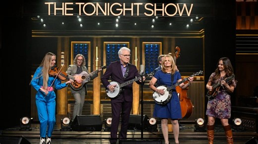 Steve Martin & Alison Brown Bring All-Star Bluegrass Band To 'Fallon'