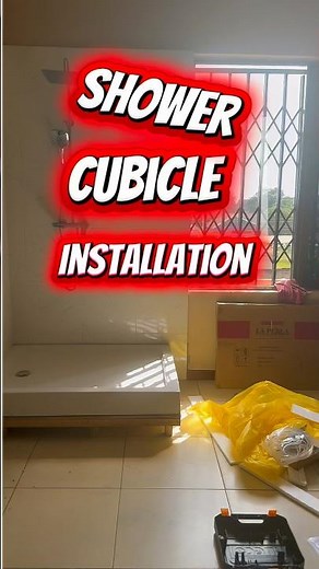 Glass Shower Cubicle Install — Clean, Quick & Satisfying