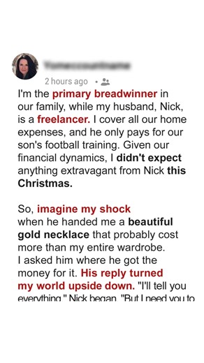 My Husband's Christmas Gift Turned My Life Upside Down. 𝐖𝐚𝐭𝐜𝐡 𝐯𝐢𝐝𝐞𝐨 𝐢𝐧 𝐜𝐨𝐦𝐦𝐞𝐧𝐭𝐬 𝐛𝐞𝐥𝐨𝐰 👇 | Alpha Community