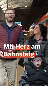 Mit Herz am Bahnsteig