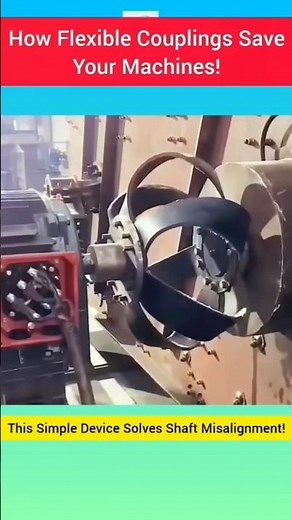 Flexible Couplings Explained🔥 How This Simple Device Prevents Shaft Misalignment Engineering Shorts