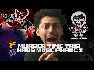 WE ARE SANS | [Animation] Murder Time Trio Hard mode Phase 2.5~3 [60FPS]. Made By 耀芯Asensen REACTION
