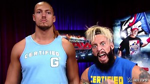 17K views · 285 reactions | Ready for SummerSlam? Watch our Hot Minute with Enzo and Big Cass while you wait. (You’ll find out how many pieces of pizza they can eat, which is super important.) hottopic.me/KOleMR | Hot Topic | Facebook