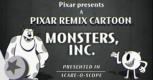 Pixar Remixed “Monsters, Inc.” and Made Into an Old-Timey Silent Film