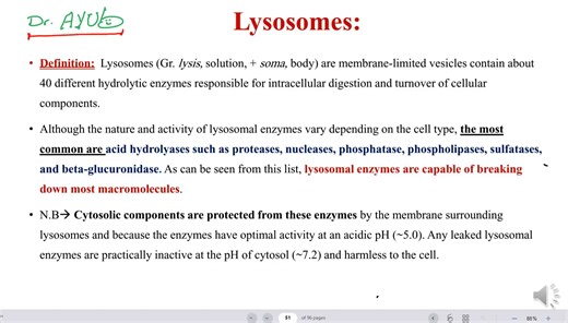 cytology 10 Lysosomes & endosome