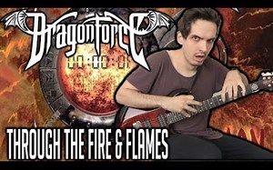 【力量金属附谱翻弹】DragonForce | Through the Fire and Flames | GUITAR COVER (2020)