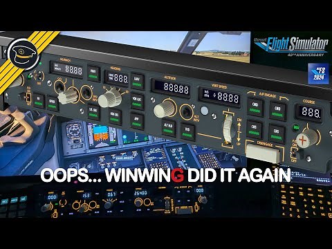 Winwing PAP3 AutoPilot Panel Review in Flight Simulator 2024