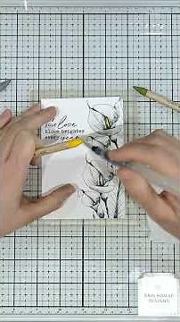 Watch These Calla Lilies Bloom with Watercolor 🌸✨