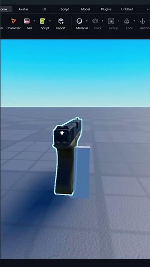 How to make a gun in Roblox studios