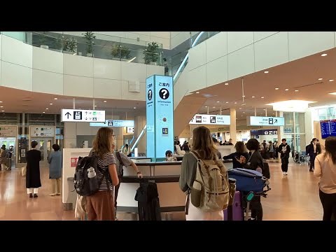 Haneda Airport T3 羽田空港 第3ターミナル 到着ロビー Terminal3 Arrival Lobby (2F) Tokyo, Japan 2023