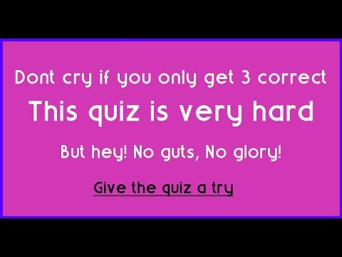 10 Fun Trivia Questions You Should Know the Answers To!