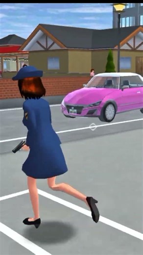 Terrorist in Police Uniform Killing Everyone #sakuraschoolsimulator #sakuraschool