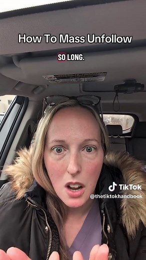 How to mass unfollow your following list. | tiktoker unfollow