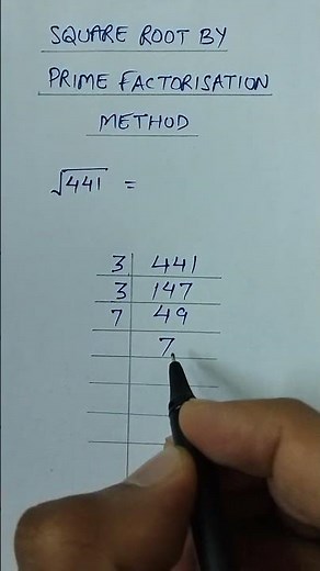 Square Root of 441