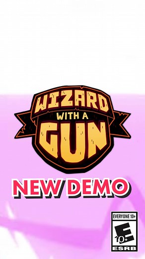 Play the demo #wizardwithagun #devolver #indiegames #demo #galvanic