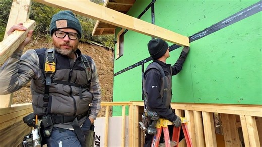 Cabin build outline complete