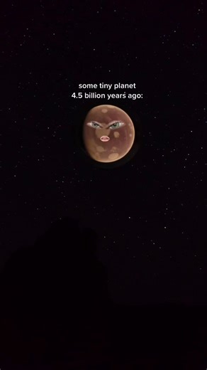 how the moon formed! 🌚 #space #aliens #moon #funnytiktok #lmaoo #haha #jokes #fypシ゚viral #comedy #skit #astronomy #astrology #conspiracytiktok #stars