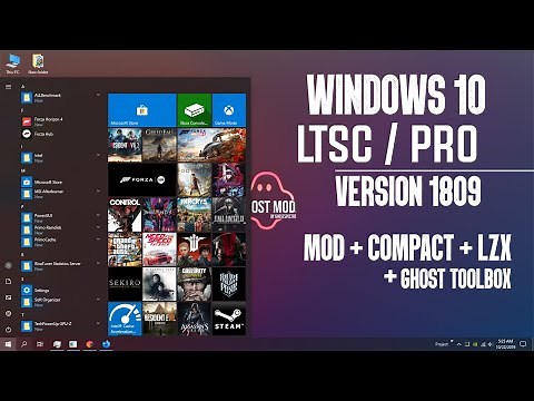 WINDOWS 10 LTSC - COMPACT + GHOST TOOLBOX! (X64) - 02/28/2020
