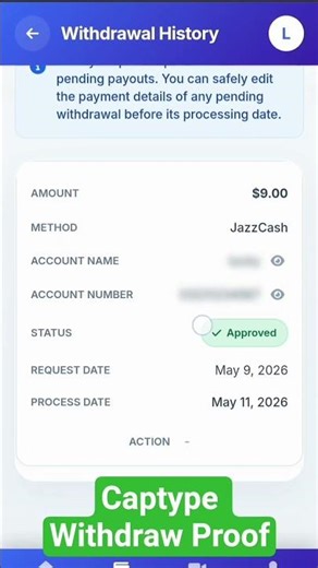 Captype Withdraw Proof || Captype Captcha Typing Website
