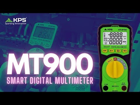 KPS MT900 | Smart Digital Multimeter with Auto Ranging, NCV & Dual Display
