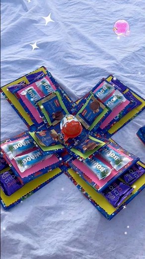 Birthday Explosion Box 💥🎁💜🩷 #diy #birthdaygiftbox #explosionboxgift