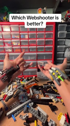 tutorial??? #lucalego #lego #fyp #moc #marvelstudios #spiderman #webshooter #custom #prop