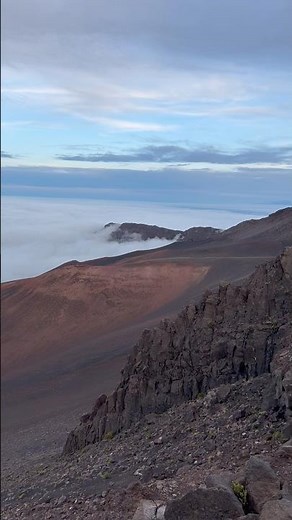 Sliding Sands Trail in the Haleakalā Crater 🌋on Maui, Hawaii