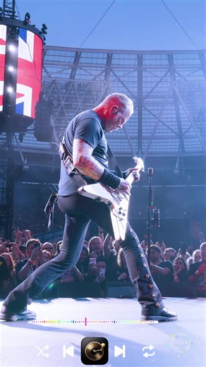Scorched earth. 🔥 London Stadium never stood a chance. 🏴󠁧󠁢󠁥󠁮󠁧󠁿 Watch the full performance of #Blackened on YouTube. Links to #M72 Tour Videos in Bio. #Metallica #M72London
