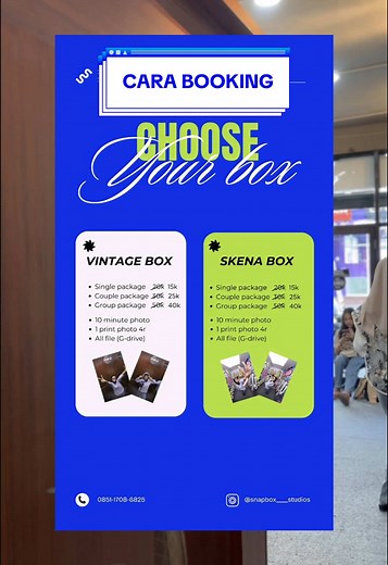 Cara Booking Snapbox Studios Kediri dengan Mudah