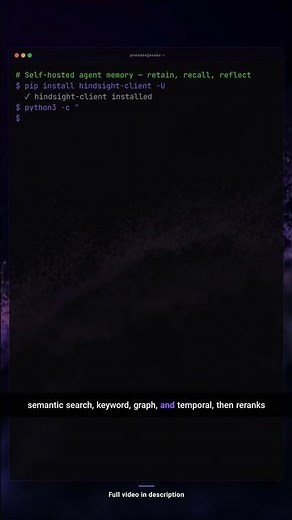Hindsight: The Agent Memory System That Actually Learns