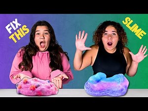 FIX THIS SLIME WITH MYSTERY INGREDIENTS CHALLENGE!