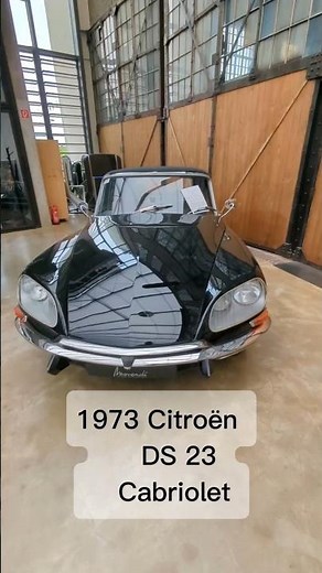 1973 Citroën DS 23 Cabriolet. 2.0L, 98 PS.Hydropneumatic. #CitroenDS #ClassicCar #Oldtimerт #Shorts