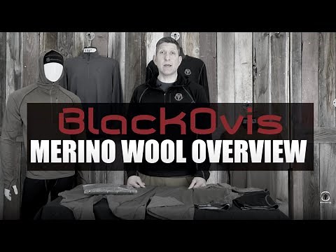 BlackOvis NWT Merino Wool Base Layers