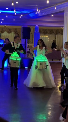 Percussionists Wedding Celebration 🎶💍