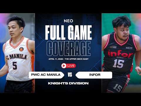 Livestream | PWC AC Manila vs Infor | Knights Division | 04.11.2026