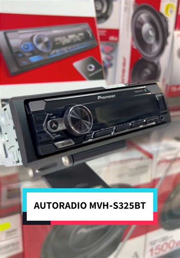 Autorradio Pioneer MVH-S325BT: Conectividad y Estilo